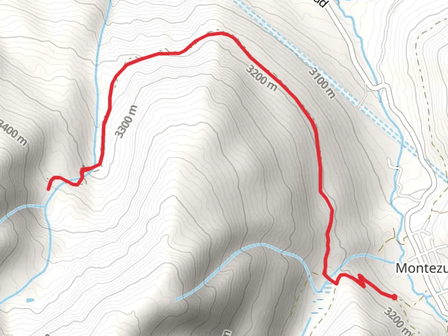 An image depicting the trail Sts John Road Hill Trail and its surrounding area.