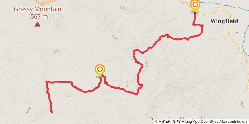 Box T Trail stage 3 Map