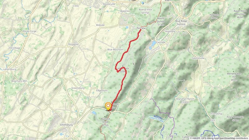Appalachian Trail from Raven Rock Road