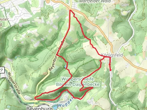 Wupper via Spreeler Weg