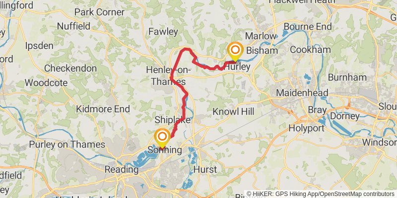 Orange Way stage 24 Map