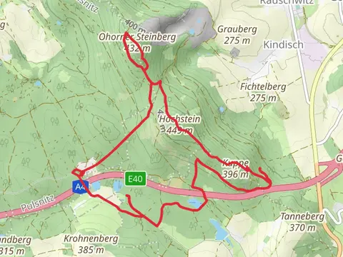 Karschteich via Schanzenweg and Quellen Tour