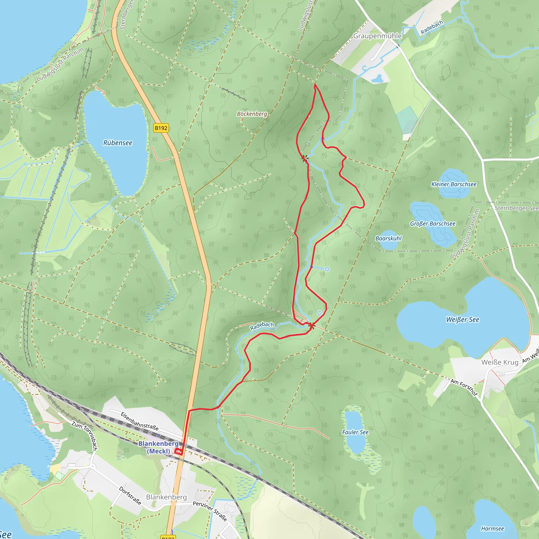 Naturlehrpfad - Gerhard-Schulze Weg mobile static map