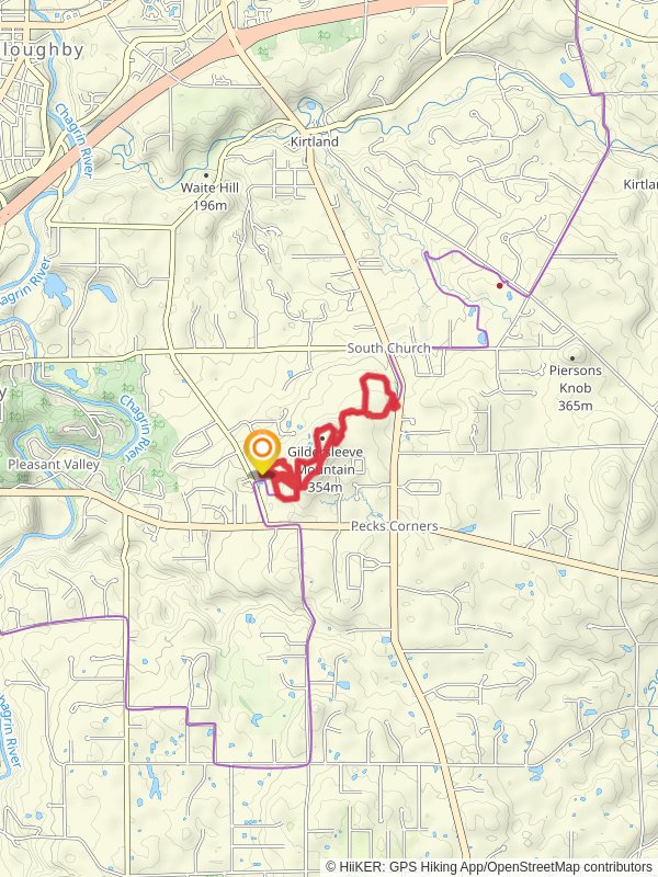 Gildersleeve Mountain - Beech Woods Loop Trail