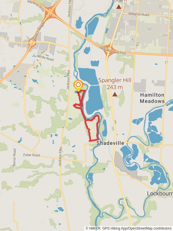 Scioto River - Scioto Grove Metro Park Loop