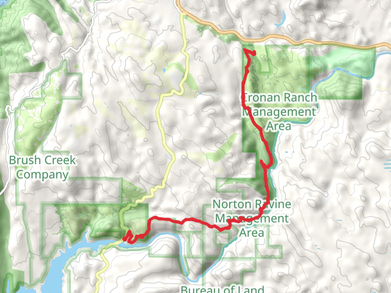 West Ridge and West Ravine Trail