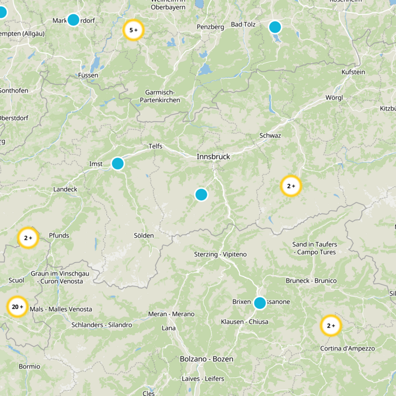 Bezirk Innsbruck-Land Static Map