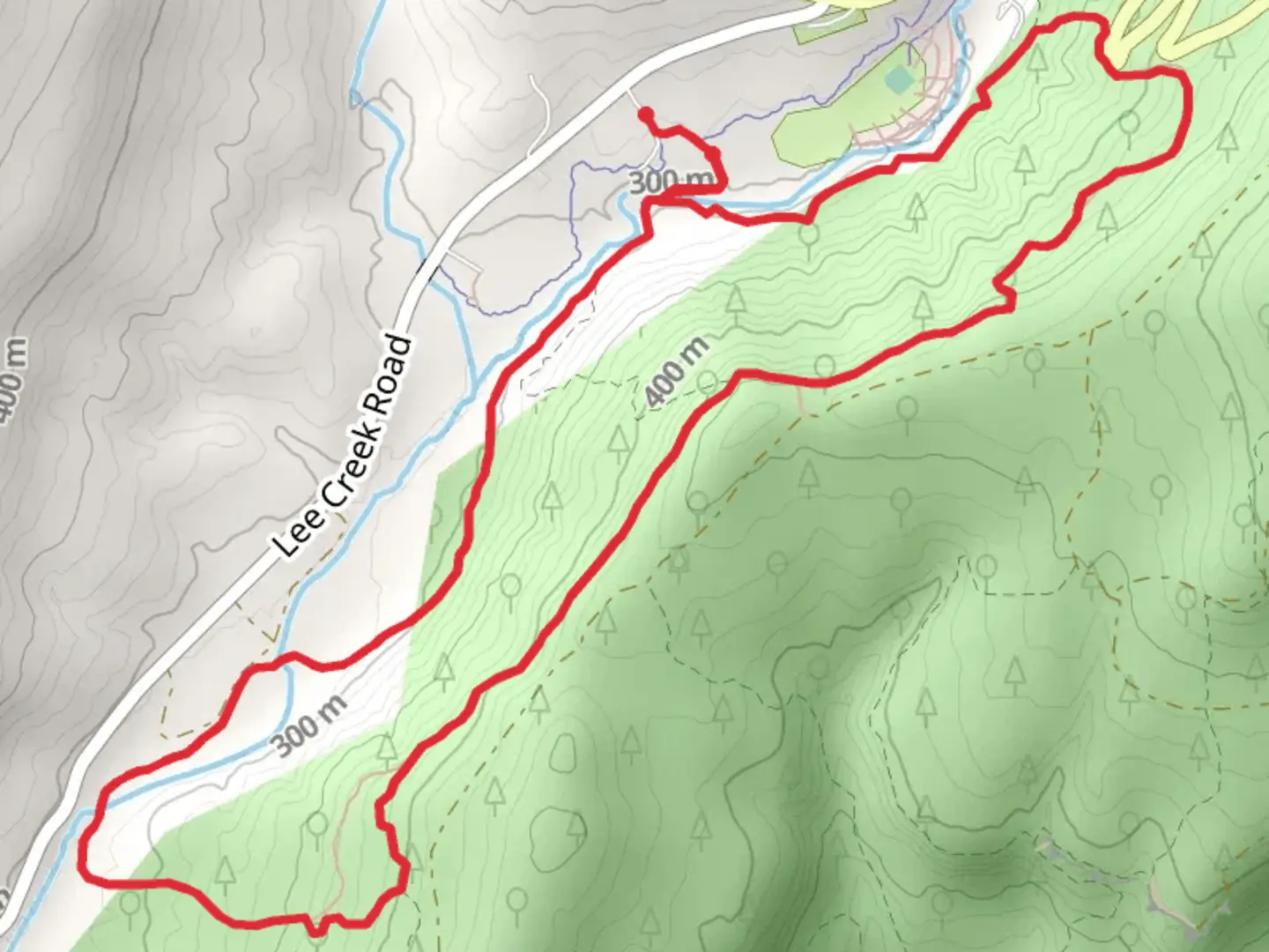 An image depicting the trail Gorley King Loop Trail and its surrounding area.