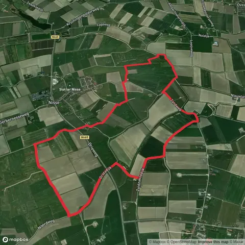 Schouwersweel via Grenslandpad and Thijshoekse Weg