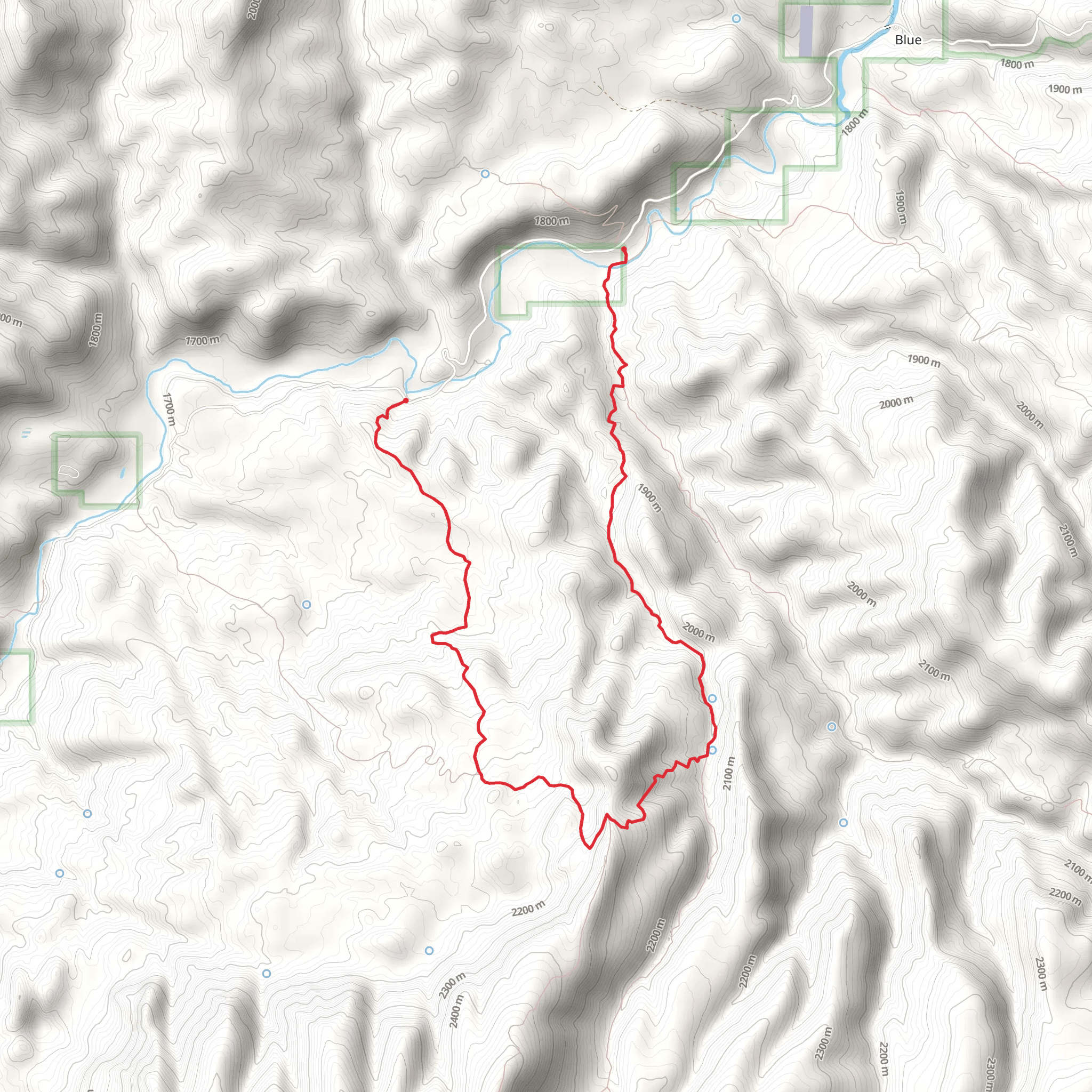 Lanphier, Largo and Sawmill Horseshoe Trail mobile static map