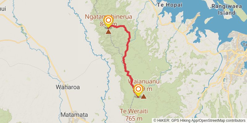 North - South Track stage 4 Map