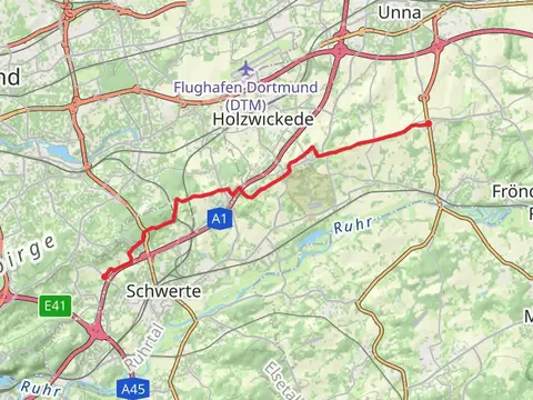 Schwerte to Strickherdicke Walk