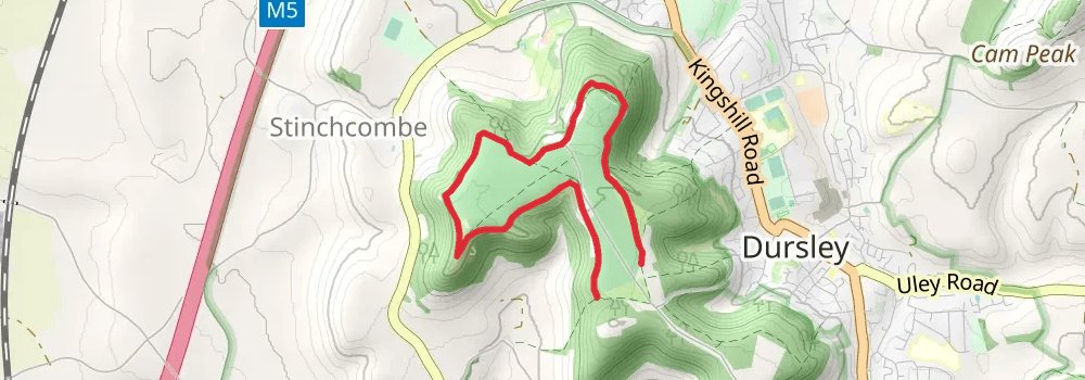 Cotswold Way alt 2 Map