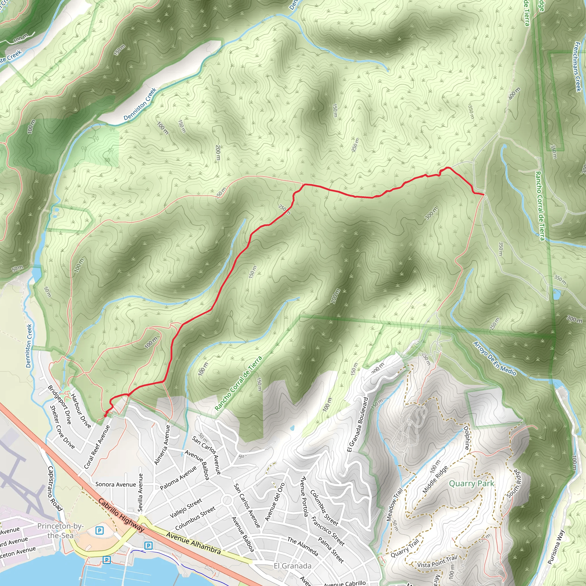 Clipper Ridge Trail - God's mobile static map