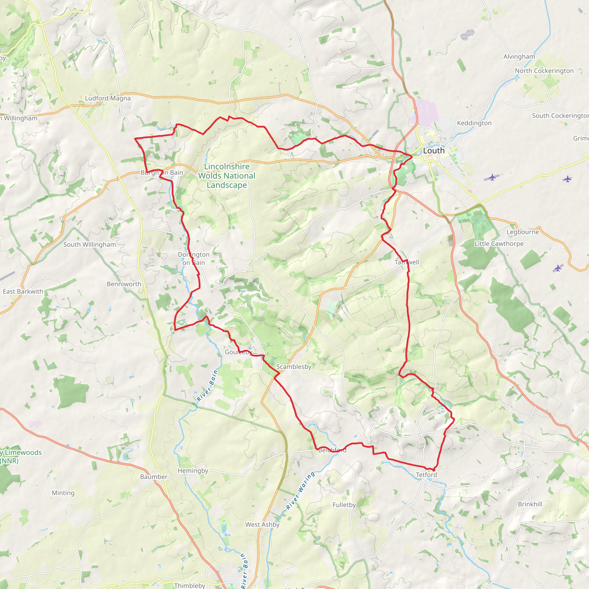 Belmont 30 mobile static map