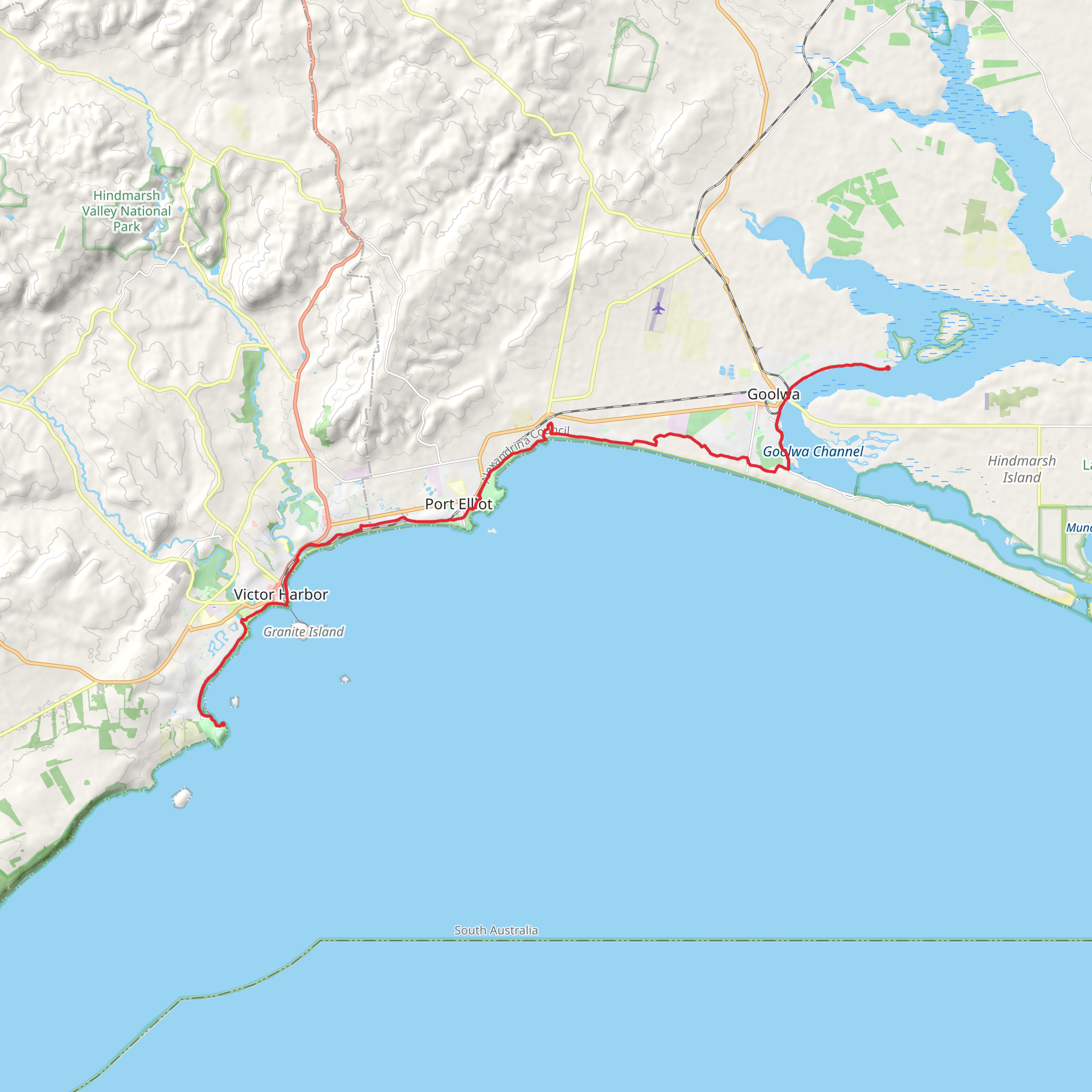 Encounter Walk mobile static map