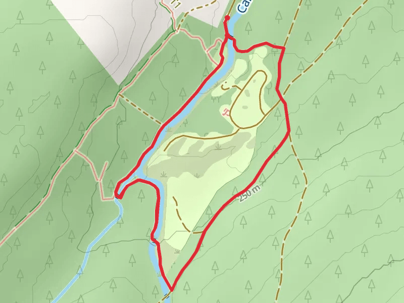 Kilvrecht Trail mobile static map