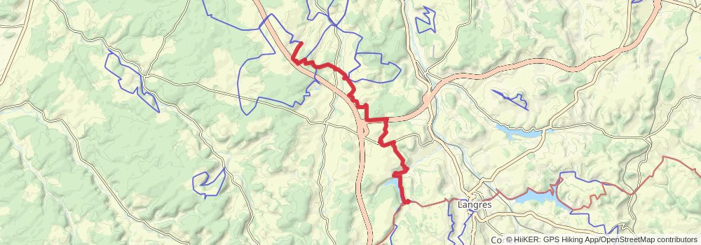 Via Francigena stage 40 Map