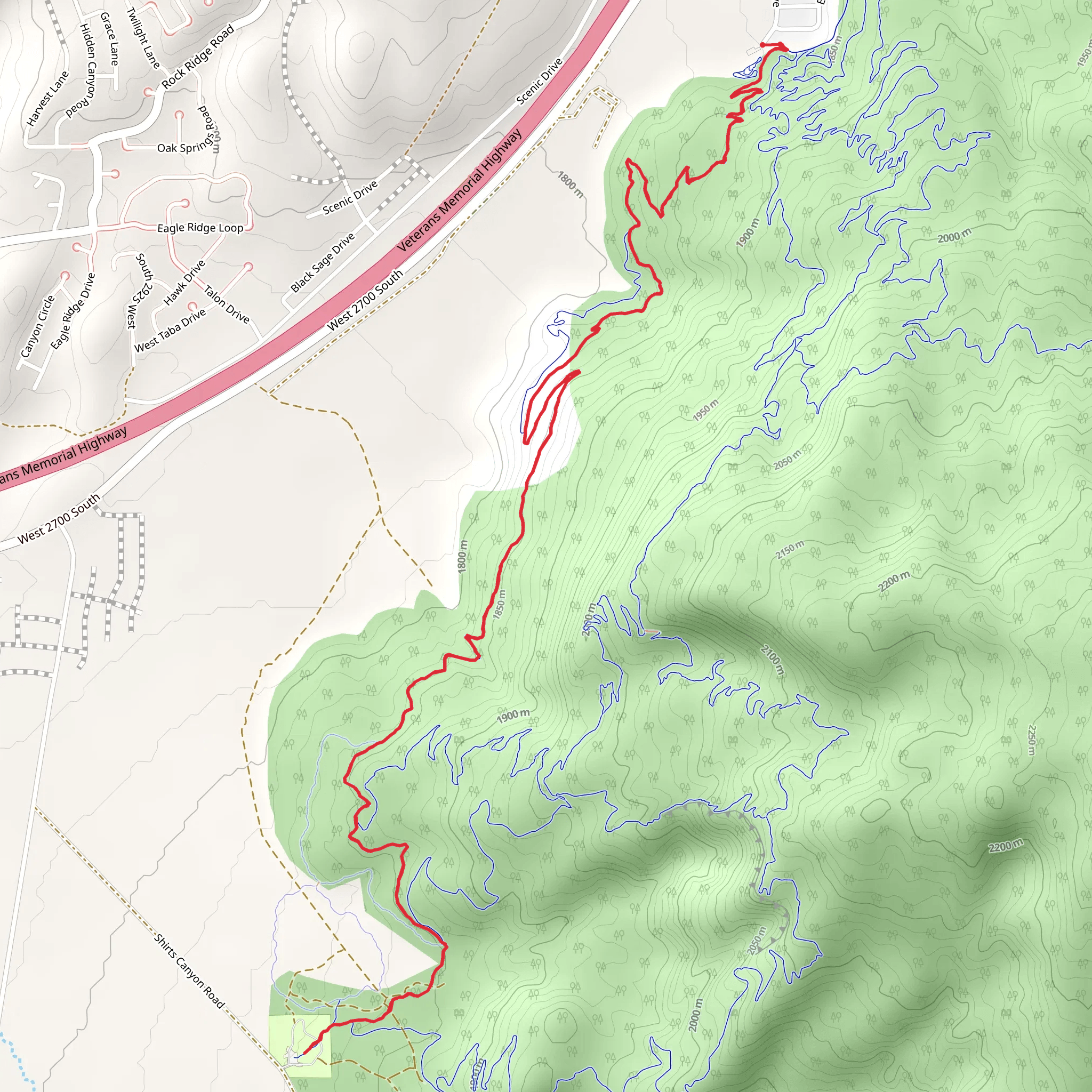 Turnpike mobile static map