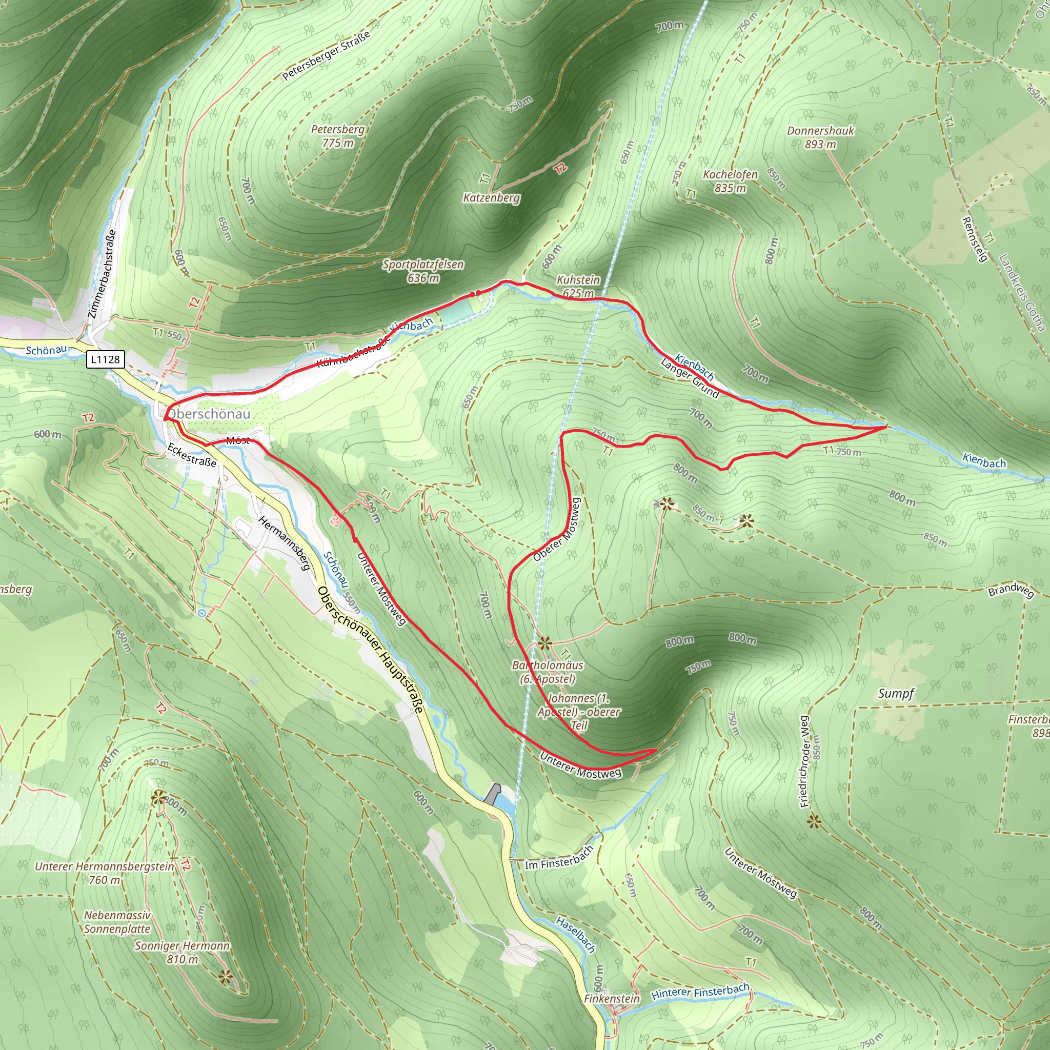 12 Apostel Loop mobile static map