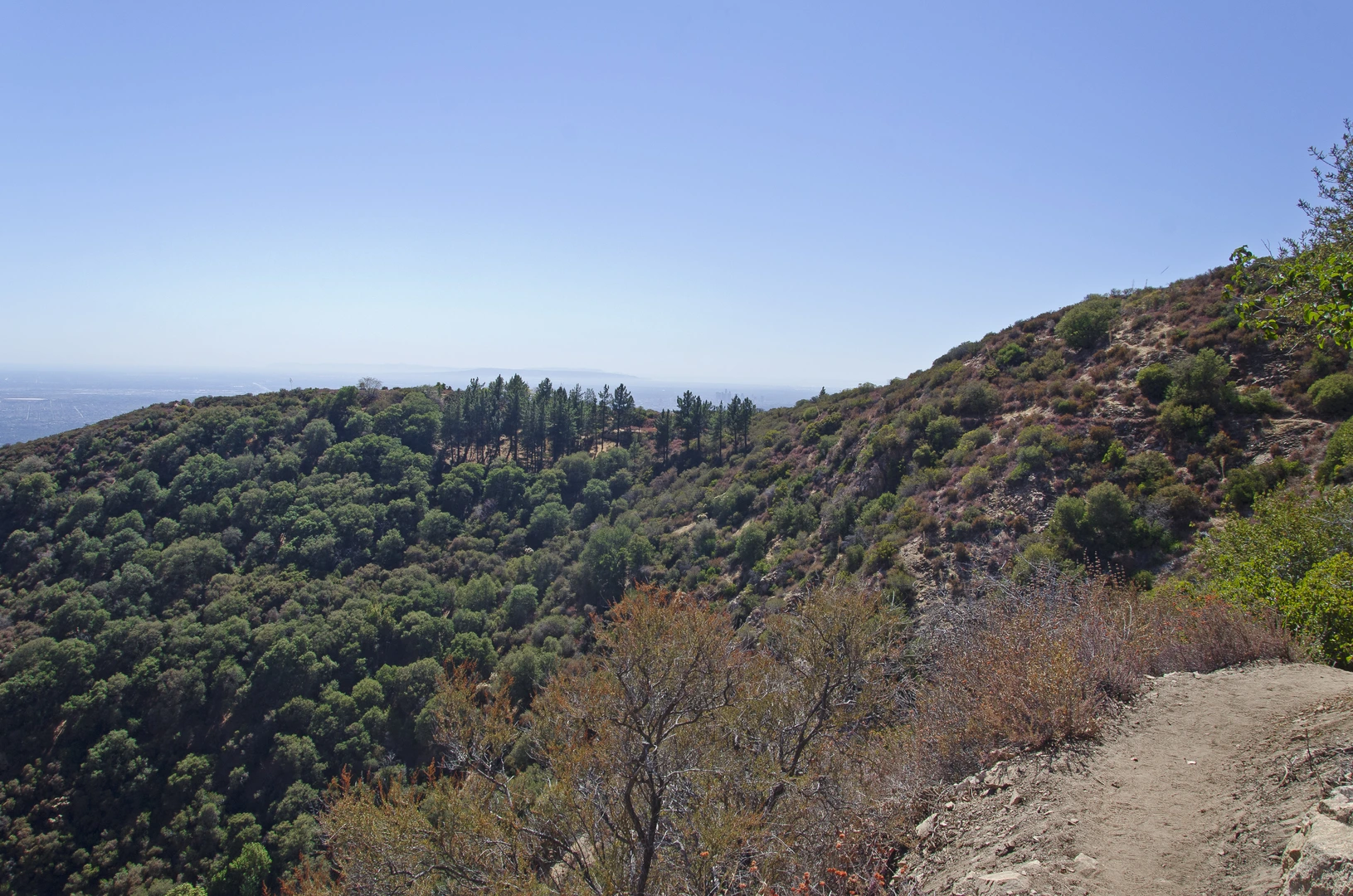 An image depicting the trail Echo Mountain and its surrounding area.
