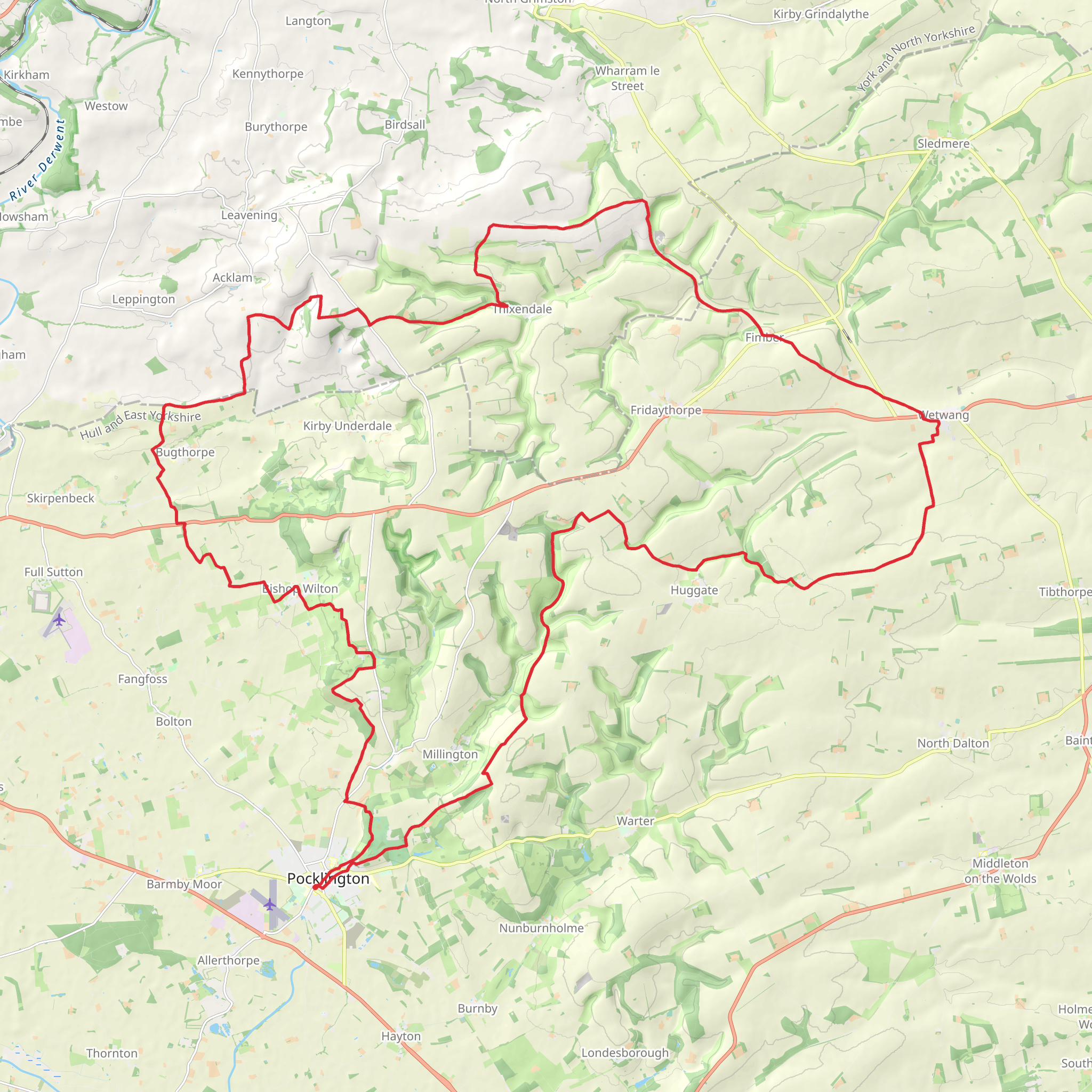 Chalkland Way mobile static map
