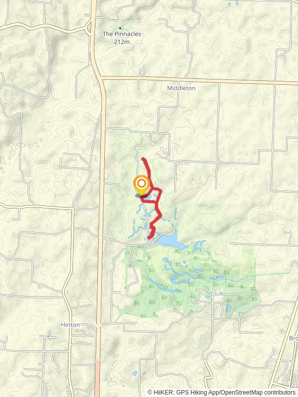 Finger Lakes State Park Water Trail