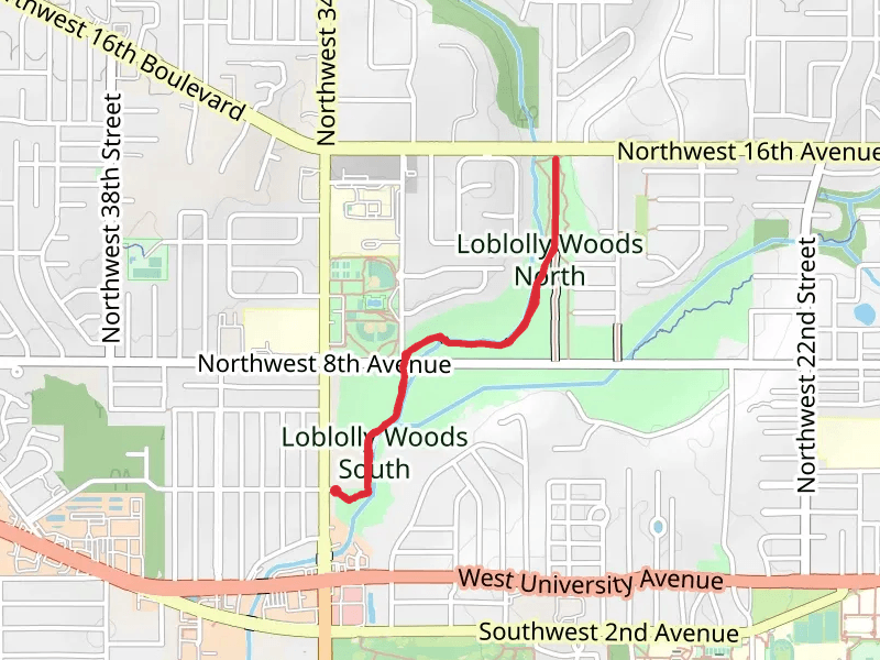 Loblolly Woods South and Hogtown Creek Greenway