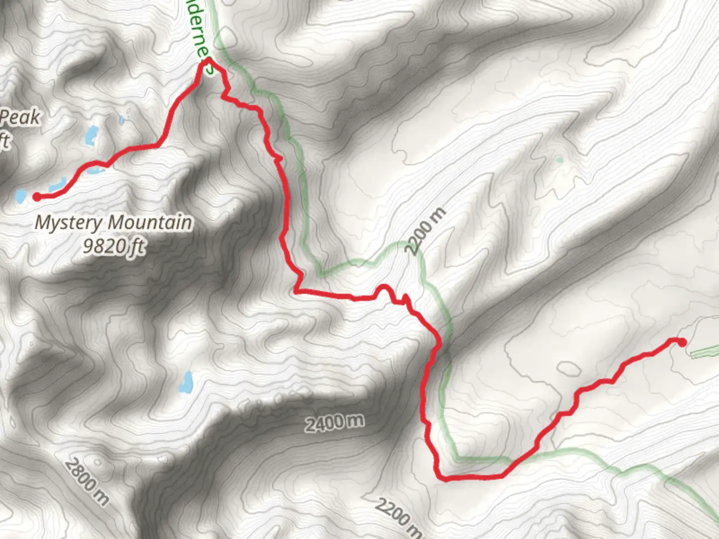 An image depicting the trail Pulpit Lake via Iron Creek-Stanley Lake Trail and its surrounding area.
