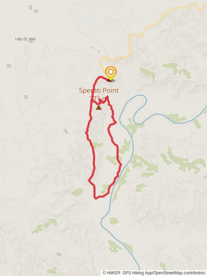 An image depicting the trail Achenbach Loop Trail and its surrounding area.