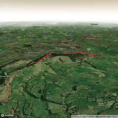 The Roaches, Luds Church and Hen Cloud