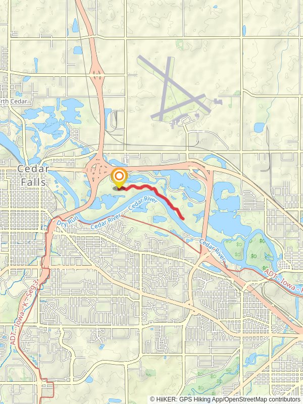 Walk along Cedar Lake from Wyth Road