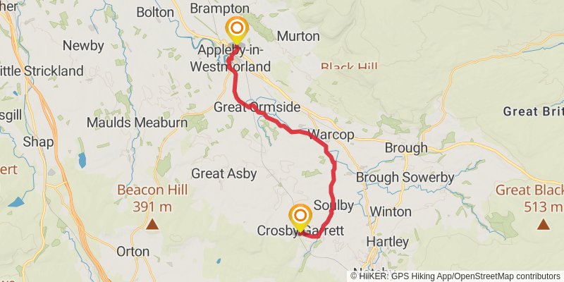 Northern Crossway stage 5 Map