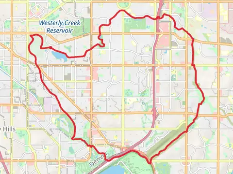 High Line Canal Regional Trail and Cherry Creek Loop Trail