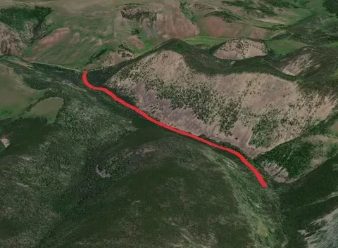 An image depicting the trail Fourmile Creek Trail and its surrounding area.
