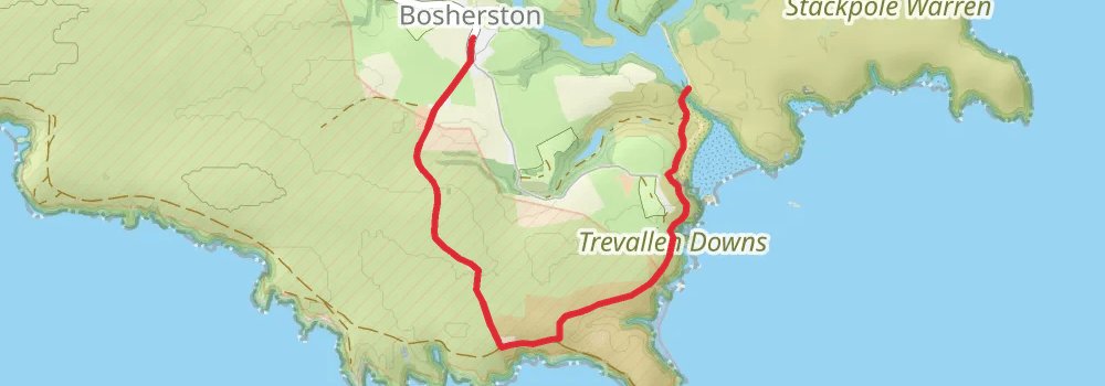 Pembrokeshire Coast Path 4-Day Gentle Tour (Hillwalk Tours) alt 5 Map