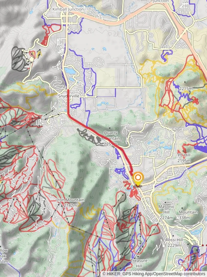 McLeod Creek Trail Summit County Utah
