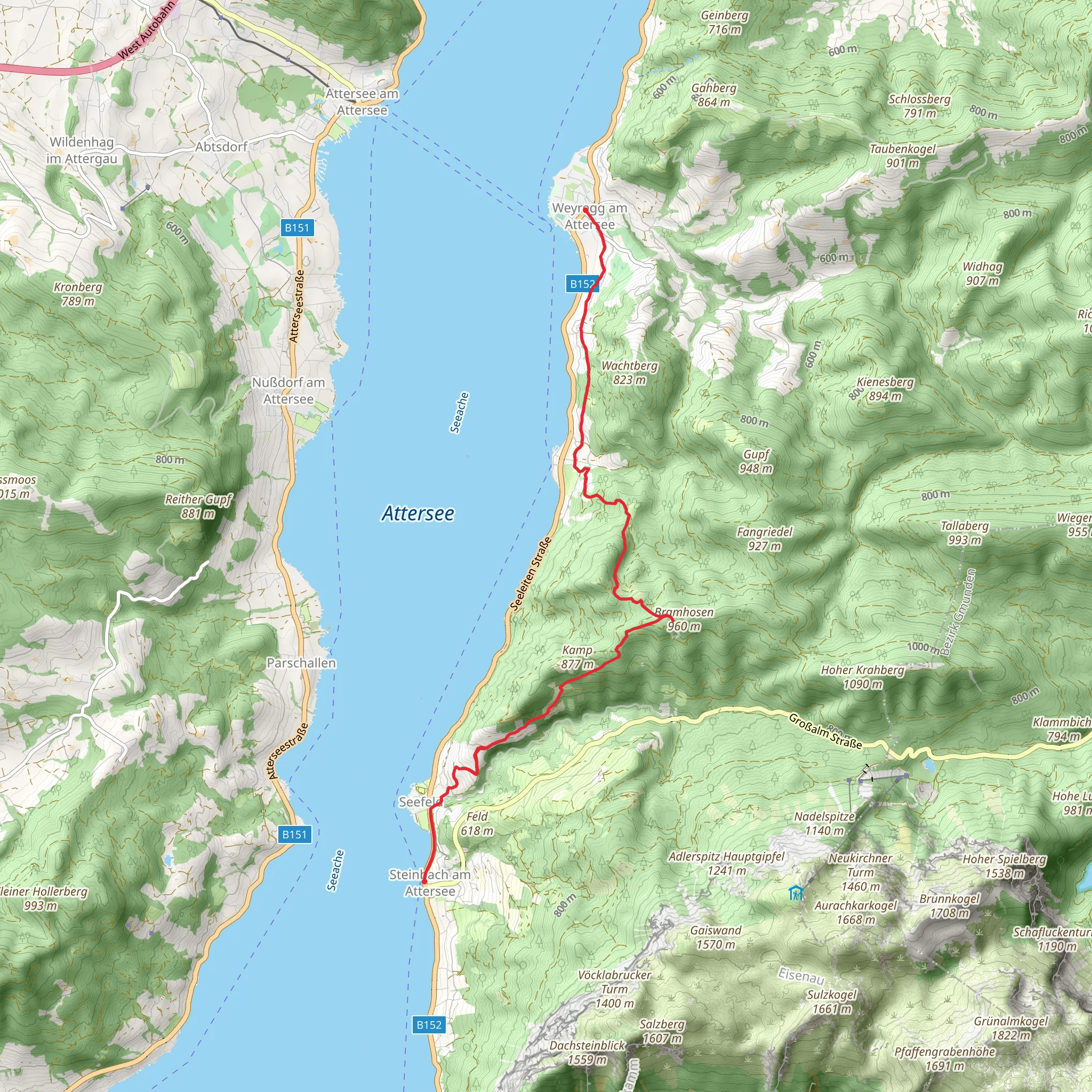 Easttrail - Steinbach mobile static map