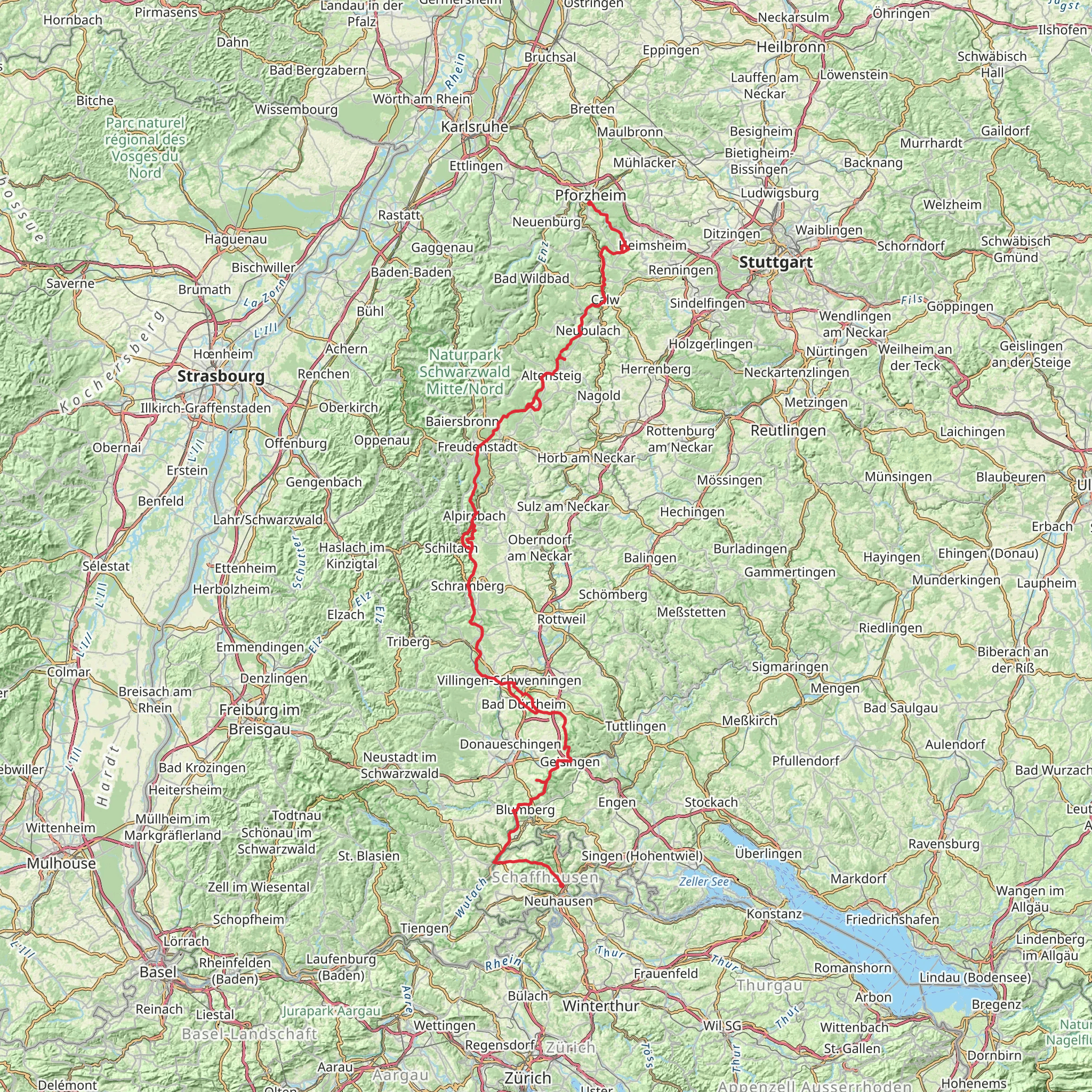 Ostweg mobile static map