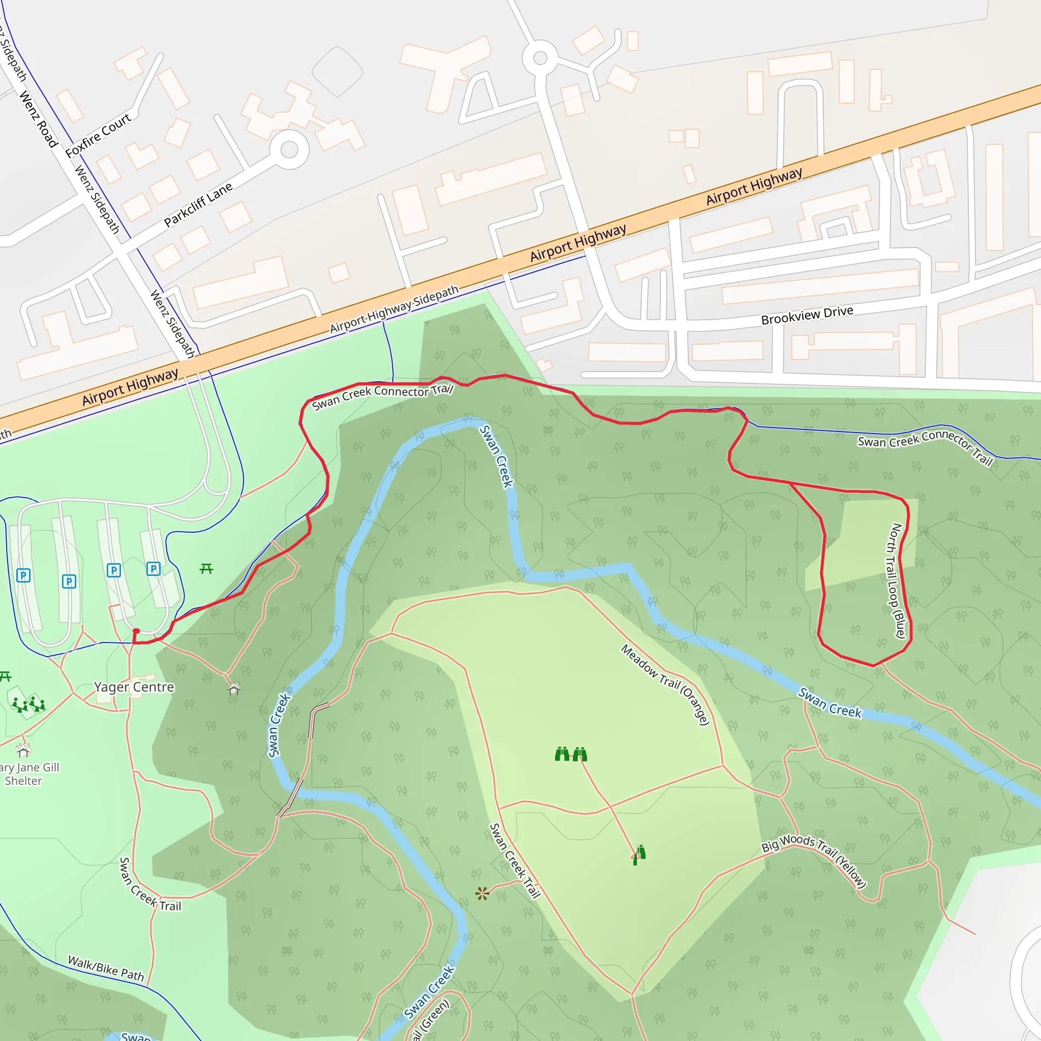 North Country Loop mobile static map