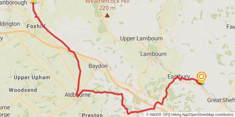 Roman Way stage 7 Map