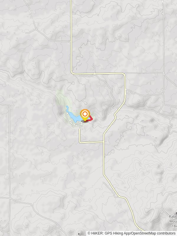 Clayton Lake Overlook Walk mobile static map