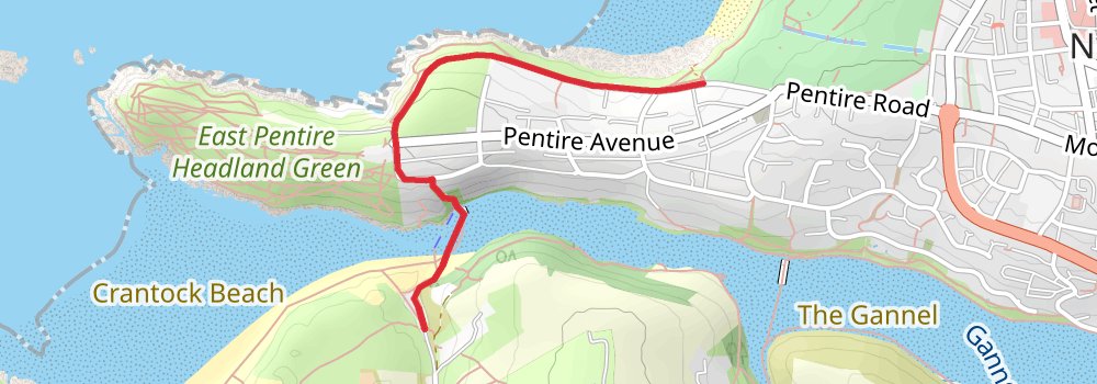 South West Coast Path 6-Day Challenging Tour (Hillwalk Tours) alt 1 Map