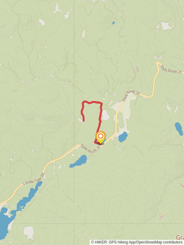 Frater Lake Trail mobile static map