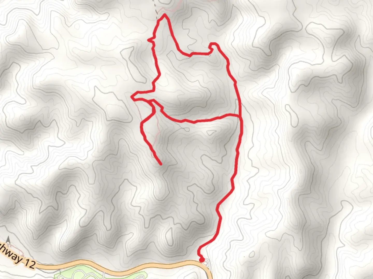 An image depicting the trail Cassidy, Rich and Ledge Point Loop Trail and its surrounding area.
