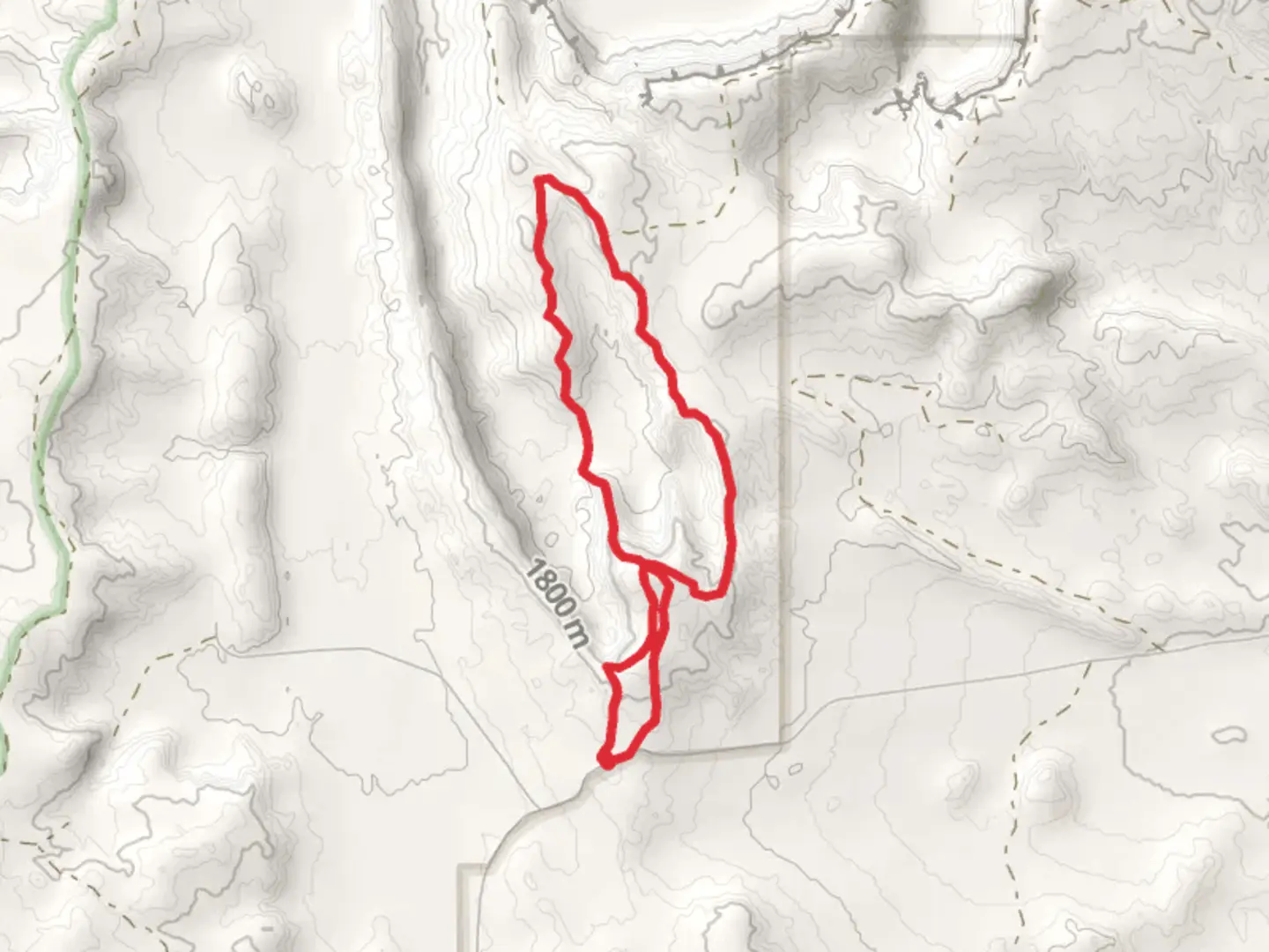 An image depicting the trail White Mesa Loop Trail and its surrounding area.