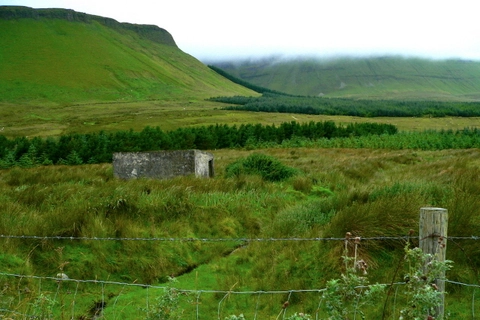 An image depicting the trail Truskmore and Tievebaun Loop from Connacht and its surrounding area.