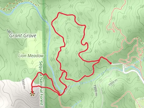 North Grove Trail and Sunset Trail Loop