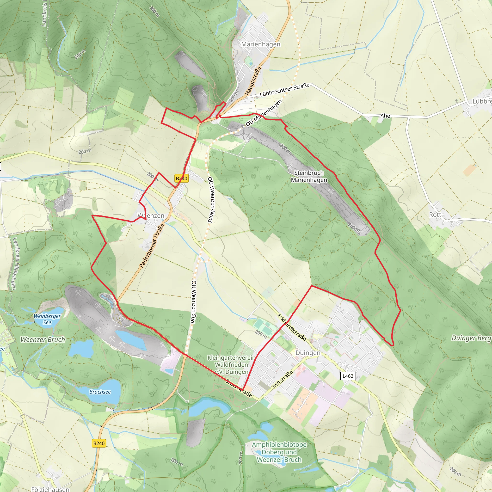 DU 3 Pottlandweg and Kansteinweg mobile static map