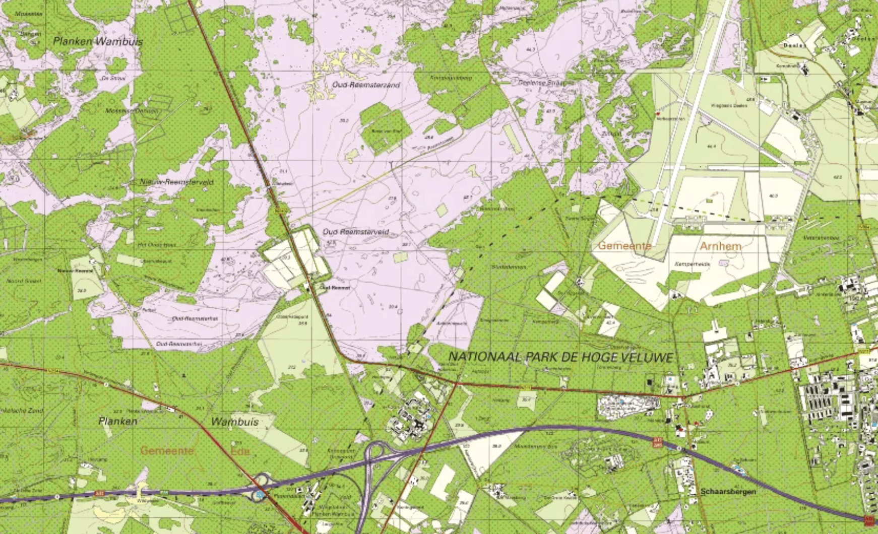 PDOK (Netherlands) on HiiKER